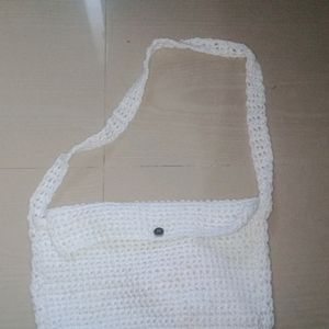 Y2k Printrestly White Bag