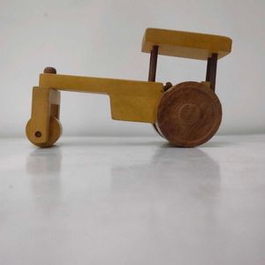 Antique Road Roller Wooden