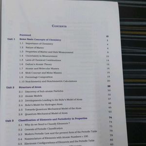 SCERT Class 11 Textbooks Chemistry Part 1 And 2