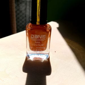 A Coral Glossy Nailpolish