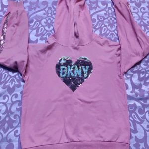 Oversize Hoodie For Kids Girls