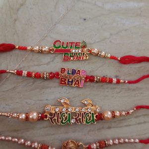 Premium Quality Rakhi Combo Of 7 For Bhaiya