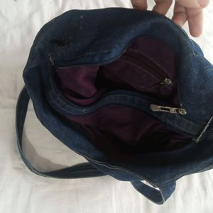 Blue Color Bag