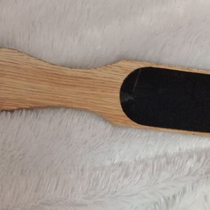 Wooden Foot Scruber