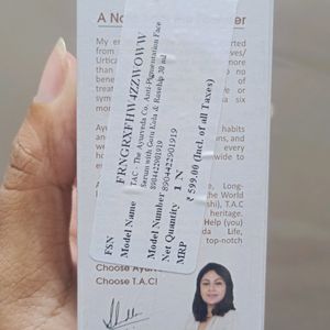 Seal Pack Anti Pigmentation Face Serum