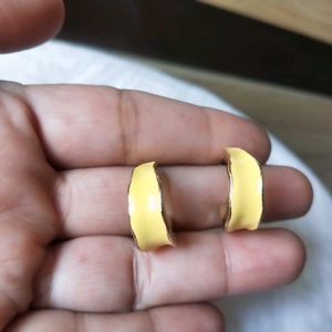 Yellow Earrings