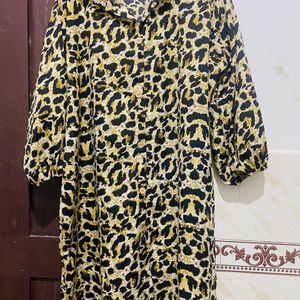 A Leopard Printed Top