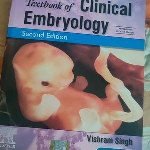 EMBRYOLOGY TEXT BOOK By VISHRAM SINGH