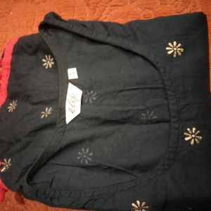 Black Kurta