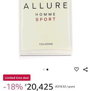 Chanel Allure Homme Sport Cologne 🏌‍♂️