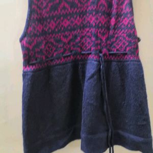 designer woolen peplum top