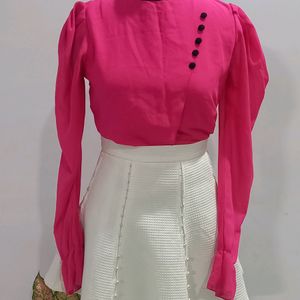 Fuschia Shade Beautiful Top