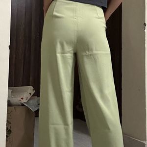 Pleated Pattern Pants