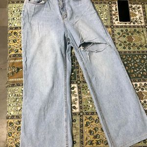 High Waist Wide Leg Jeans