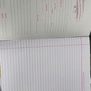 A4 Size  9 Registers (  Notebook )