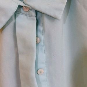 Blue Collared Shirt