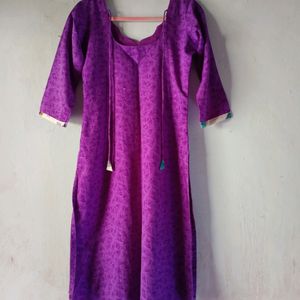 💥Diwali Offer💥Purple Kurta Set💜