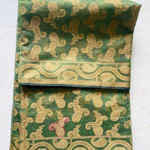 Green Kota doria Saree