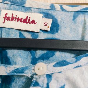 FabIndia Beautiful Sky Blue Tunics (S/34)