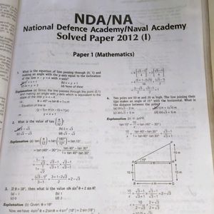 NDA/NA Previous Year Question