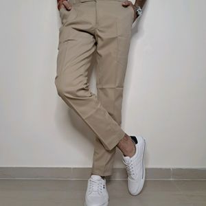 Kaulin 1059 Men's Dusky Yellow Formal Trouser