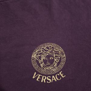 Purple Versace Tshirt For Women