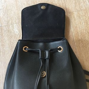 Preloved Faux leather Forever 21 Backpack