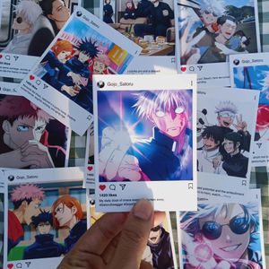 Jujutsu Kaisen Gojo Insta Photocards