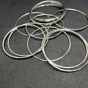 Silver Metal Bangle