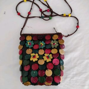 Multicolour Beads Sling Bag (Women)