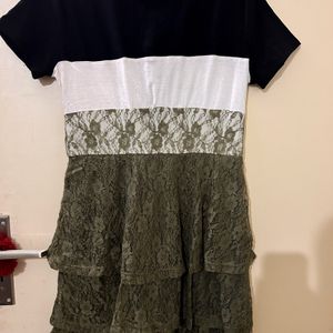 Women’s Knitted Net Dress