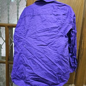 Purple formal shirt