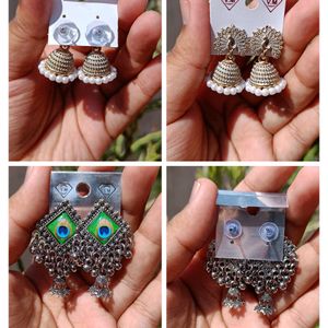 Combo 5 Earrings Jhumka