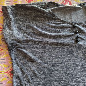 Grey Casual Wear Top