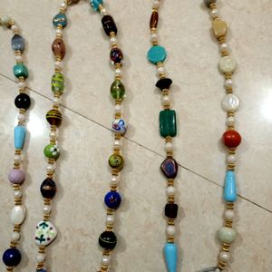 Multicolour Crystal Mala Unisex