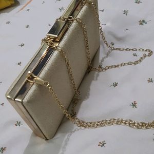 Classy Metallic Clutch