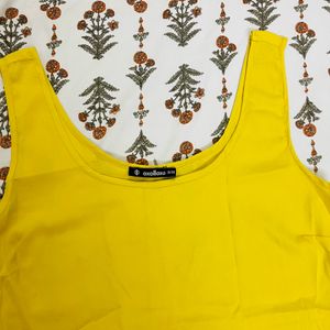 Yellow Cute Top-OXOLLOXo