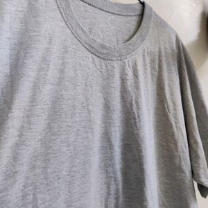 Plain grey Oversized Unisex T Shirt