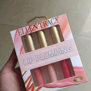 Pink Plumping Lip Gloss - pack of 3