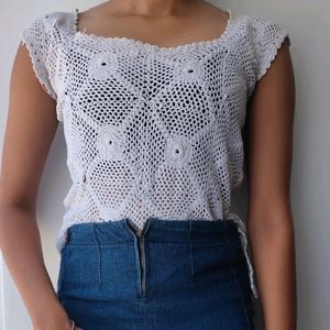 Trendy Crochet Top