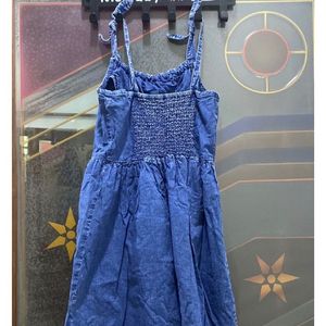 Trendy Denim Dress/ Frock