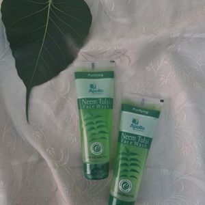 Combo Of 2 Apollo neem Tulsi Face wash