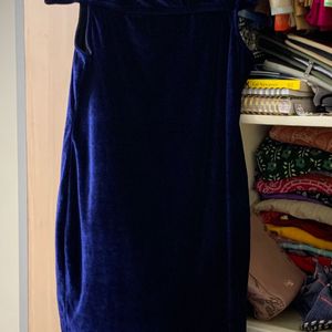 Velvet Dress By FabAlley