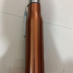 Copper Coating Steel Water Bottle