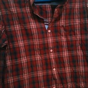 Checked Cotton Shirt For Men