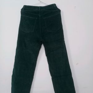 Corduroy Slim Trousers