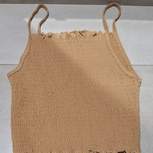 SMOCKED TANK TOP