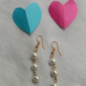 Handmade Pearl  Earrings