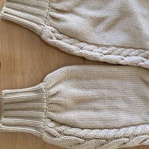 Knit Drop Shoulder Sweater