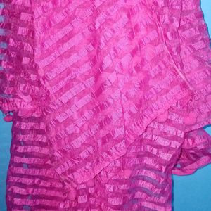 Pink Cute Shawl(dupatta)